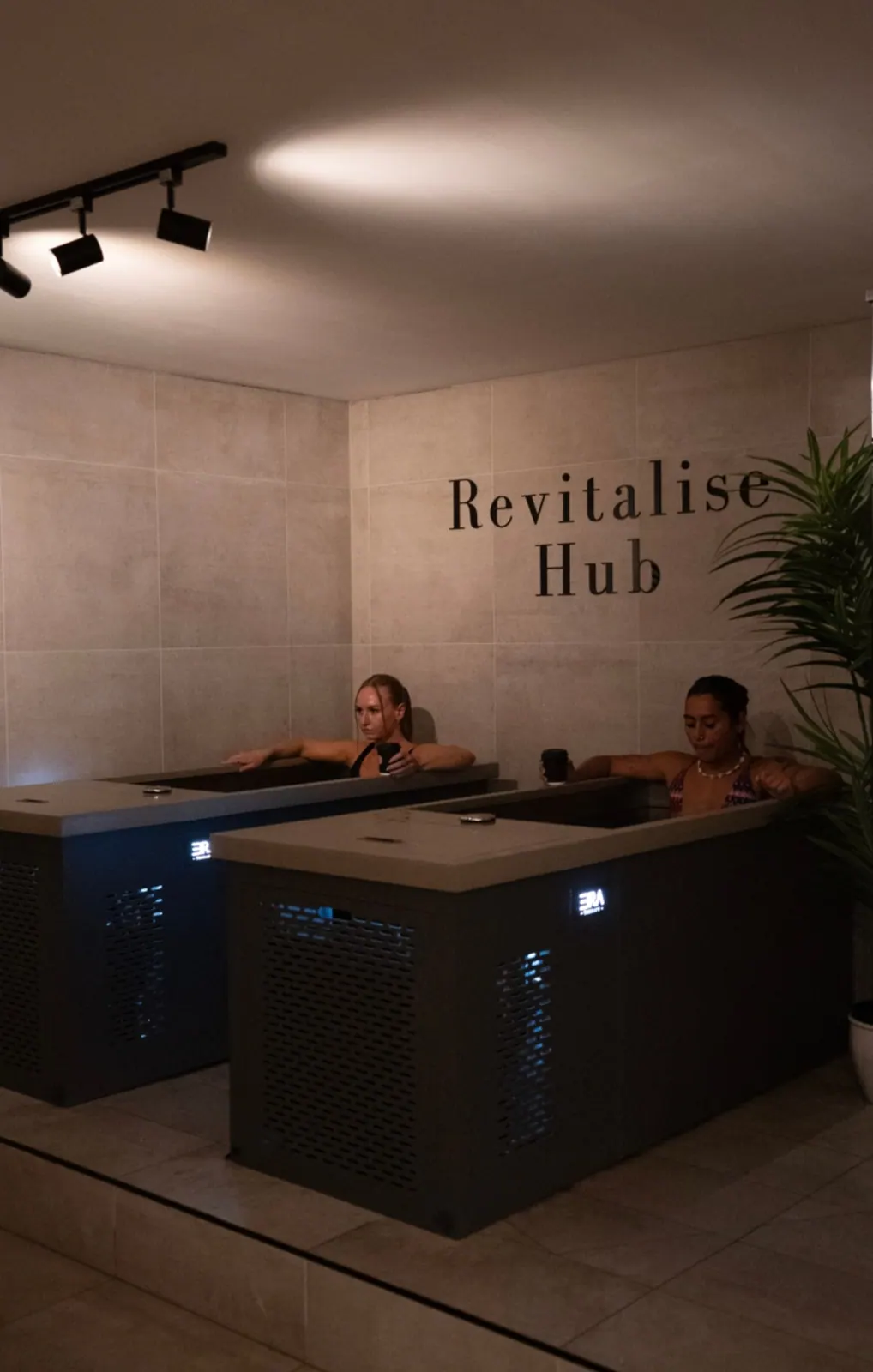 Shared ice bath experience